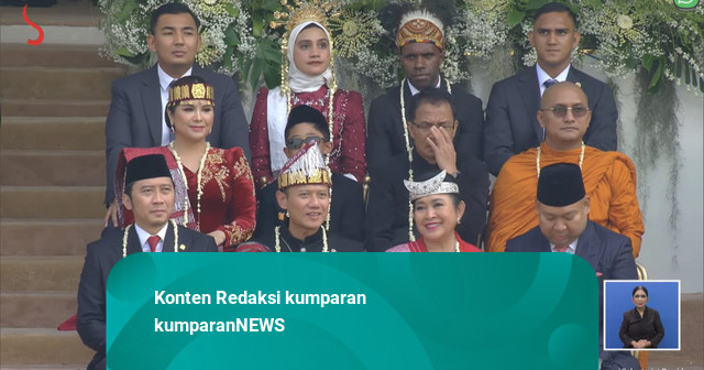 Momen Titiek Soeharto Duduk Diapit Didit dan AHY di Upacara HUT RI di Istana