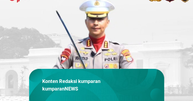 Kombes Jerrold Jadi Komandan Upacara Penurunan Bendera HUT 81 RI di Istana