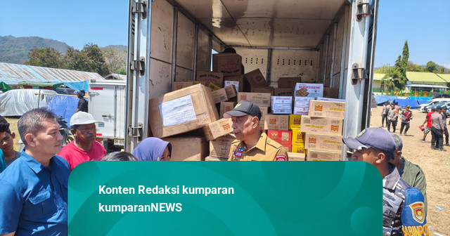 Wamensos Serahkan Bantuan Korban Gempa NTT, Kemensos Perkuat Penanganan Darurat