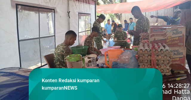 Gempa NTT, Dapur Umum Kemensos Mulai Beroperasi di Nagekeo