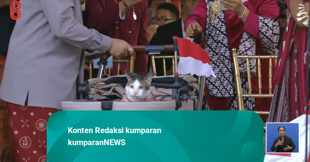 Momen Bobby Kertanegara Ikut Upacara Penurunan Bendera HUT RI di Istana