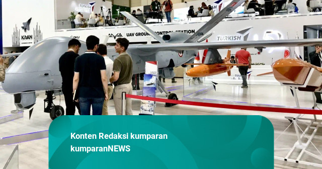 Drone Anka TNI AU Ternyata 'Intai' Demo Udara di Atas Istana Siang Tadi