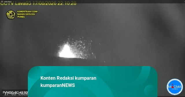 Gunung Anak Krakatau 20 Kali Erupsi Dalam Sehari