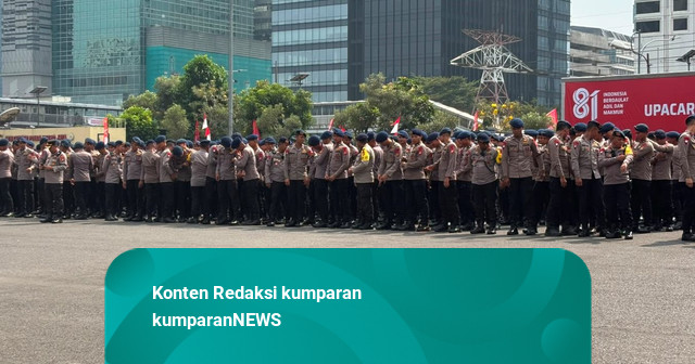 9.242 Personel TNI-Polri Amankan 31 Aksi Demo di Jakarta