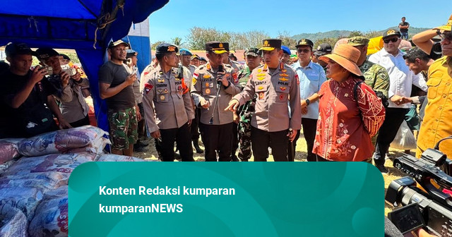 Kapolri: Polri Telah Kirim 247,66 Ton Bantuan Logistik ke NTT