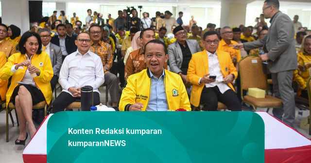 Bahlil Klaim Elektabilitas Golkar Tembus 2 Digit, Targetkan Tambah Kursi di DPR
