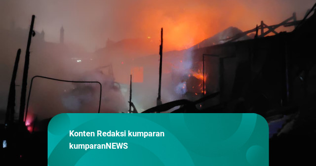Kebakaran di Senen, Jakpus, Padam, 15 Rumah Terdampak