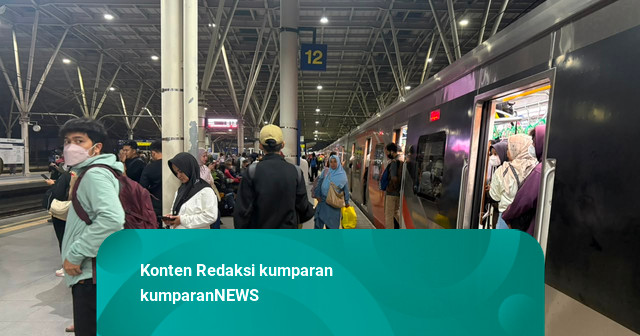 Imbas Tawuran di Manggarai, Perjalanan KRL Bogor Line Sempat Terganggu