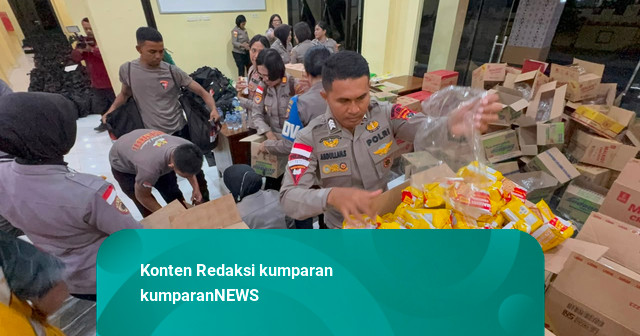 Kapolri Kirim 3.500 Paket Bantuan untuk Warga Terdampak Gempa NTT