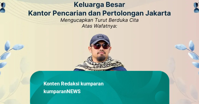Relawan Meninggal saat Jalankan Misi Kemanusiaan Bantu Korban Gempa NTT