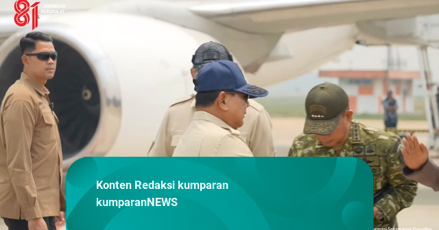Prabowo Minta Laporan Kondisi Nyata Karhutla di Kalimantan Barat