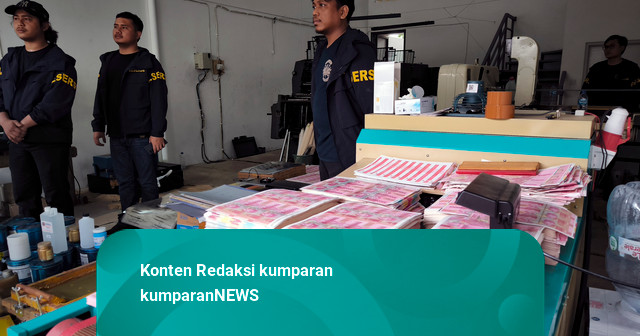 Polisi: Uang Palsu di Tangsel Diduga Akan Didistribusikan ke Bank Swasta