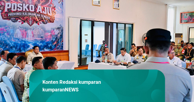 Usai dari Kalbar, Mendagri Tito & Presiden ke Kalteng Bahas Karhutla