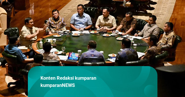 Prabowo Panggil Panglima TNI-Kepala Staf, Bahas Karhutla Kalimantan-Gempa NTT