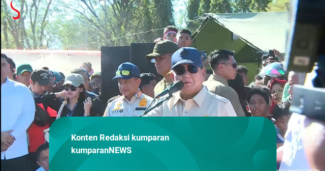 Prabowo Minta BRIN-Unhan Buat Teknologi Desalinasi di Daerah Terdampak Gempa NTT