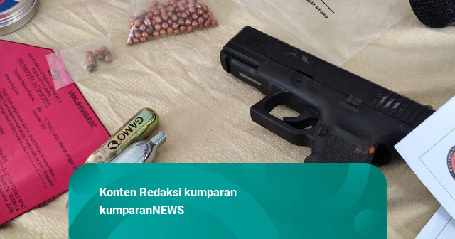 Motif Penembakan Airsoft Gun di Sleman: Kuliah DO, Kesal Dimarahi Ortu