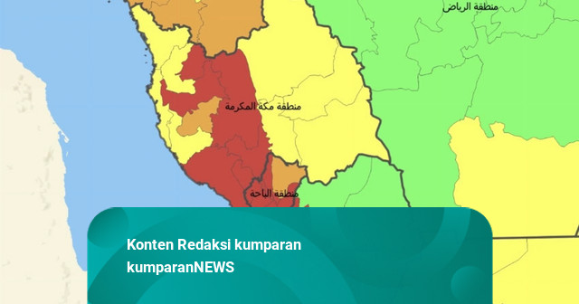 Cuaca Ekstrem di Saudi: Badai Pasir-Hujan Es Bisa Terjadi di Makkah & Madinah