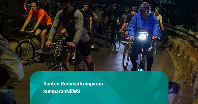 Foto: Ratusan Pesepeda Ramaikan Aksi Gowes Bersama di Jakarta