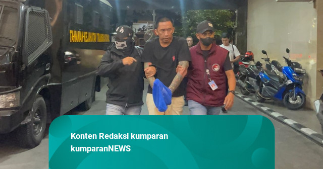 Tampang Encek, Napi Kabur yang Ditangkap di Myanmar Saat Digiring ke Bareskrim