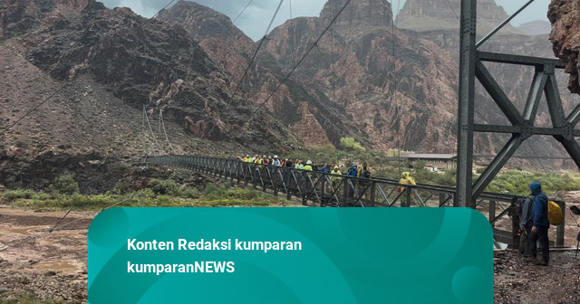 Grand Canyon Diterjang Banjir Bandang, 2 Orang Tewas