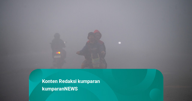 Asap Kepung 14 Kabupaten di Sumut, Jarak Pandang 500 Meter-5 Km