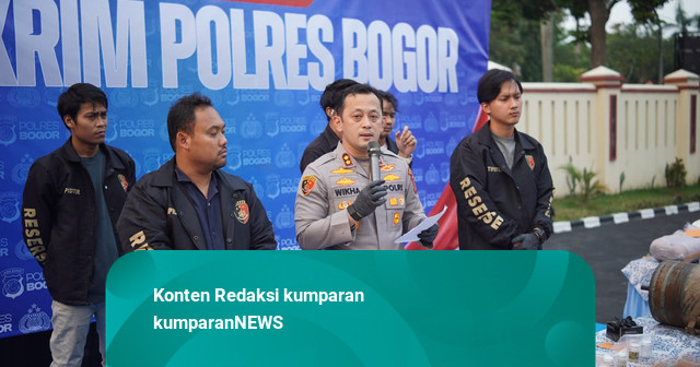 Polres Bogor Gagalkan Peredaran Hampir 1 Ton Merkuri Senilai Rp 2,8 M