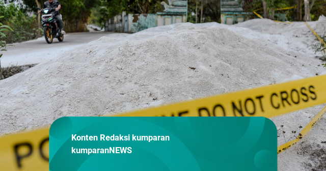 Foto: Sawah di Serang Diduga Tercemar Limbah B3 Potasium-40