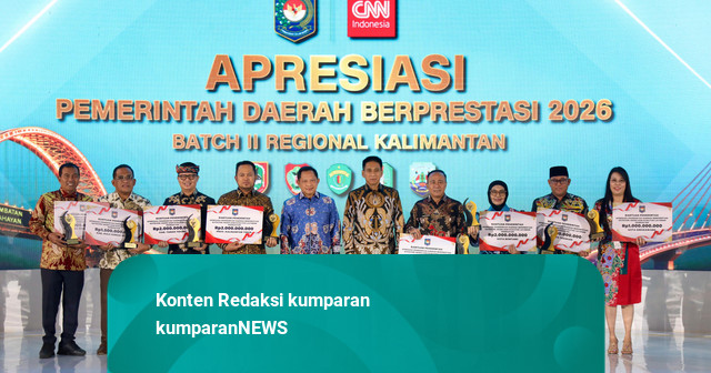 Kemendagri Beri Penghargaan Pemda Berprestasi 2026 Batch II Regional Kalimantan