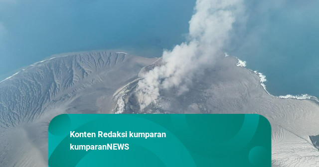 PVMBG: Seismik Anak Krakatau Menurun tapi Potensi Letusan Menguat Masih Ada