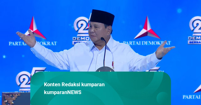 Prabowo Puji SBY Pensiun dari TNI-Bikin Partai-Jadi Presiden: Begitu Juga Saya
