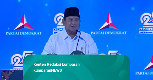 Prabowo Puji Demokrat: Saat Tak Berkuasa Tidak Caci Maki, Tidak Bakar-bakar