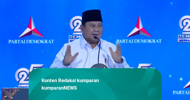 Prabowo Respons Pidato AHY: Kritik dan Koreksi Harus Diterima