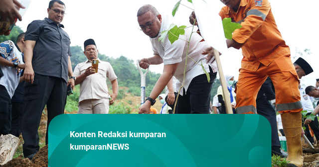 Andre Rosiade, Padang-Galapagos Perkuat Hulu Batang Kuranji dengan 60 Ribu Pohon