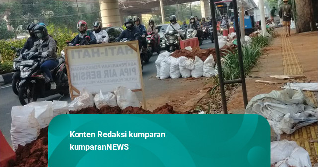 Jalan Tanjung Barat-Lenteng Agung Macet: Combo Acara Kampus dan Proyek Galian