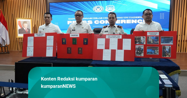 Imigrasi Tangerang Ringkus 5 WNA Sindikat Judol Pemalsu Izin Tinggal