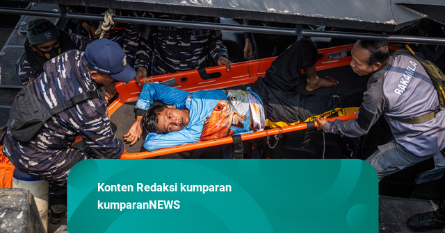 Foto: Sempat Tertahan di Tengah Laut, 22 Penumpang KMP Virgo Dievakuasi