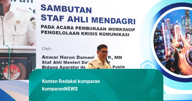 Kemendagri Dorong Pengelolaan Krisis Komunikasi Pemerintah Cepat & Berbasis Data