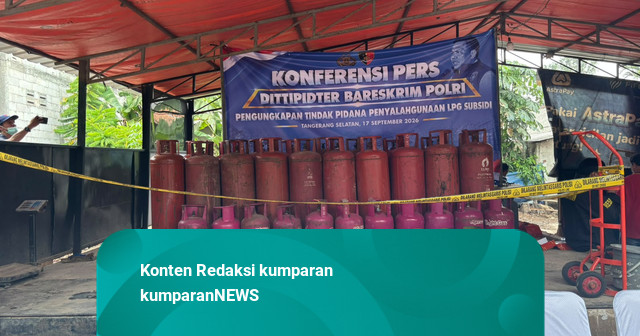 Komplotan Suntik LPG Subsidi di Tangsel Rugikan Negara Rp 159 Juta