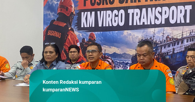 Basarnas Siapkan Operasi Pengangkatan KM Virgo Transport