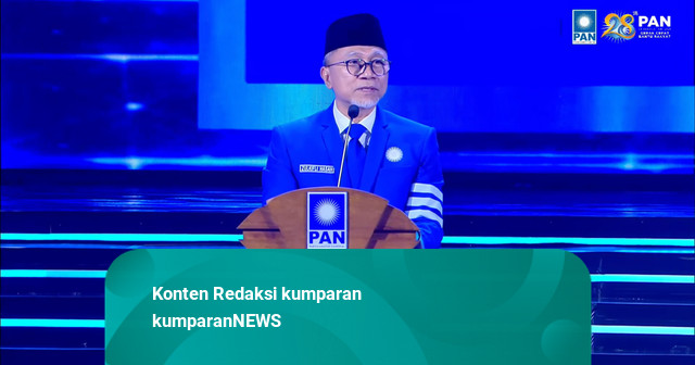 Zulhas Ungkap Alasan PAN Selalu Bersama Prabowo: Bukan Hanya Kalkulasi Politik