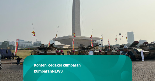 6 Ribu Warga Serbu TNI Fair Hari Pertama di Monas, Ada Makan Gratis-Donor Darah