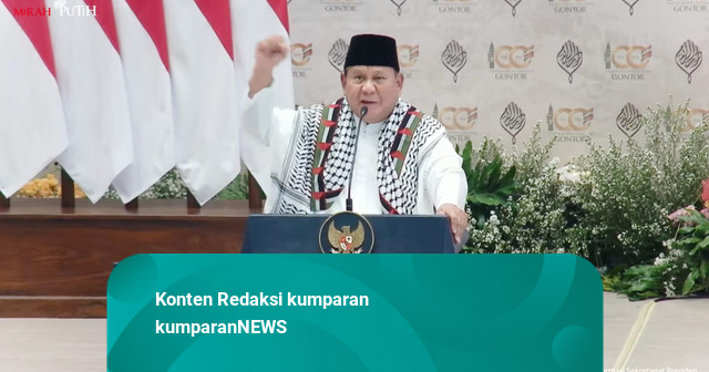 Prabowo Singgung Palestina di Gontor: Kita Harus Kuat Bantu yang Tertindas