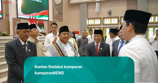 Prabowo Puji Panca Jiwa Gontor: Tidak Boleh Ada yang Kelaparan di Indonesia