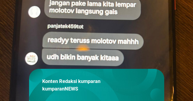 Polisi Ungkap Anggota Grup Chat yang Mobilisasi Aksi Rusuh: Pelajar-Alumni
