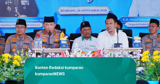 Hadiri Ngaji Kebangsaan Bareng Gus Baha, Kapolri Bicara Sinergi Ulama dan Umara