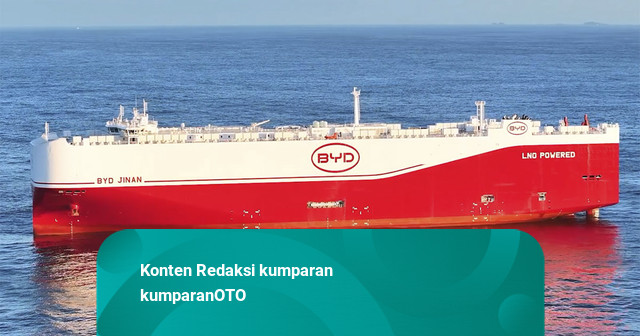 Genjot Ekspor Global, BYD Tambah 10 Kapal Angkut Raksasa