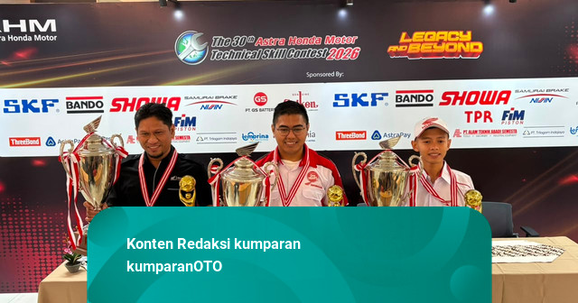 Ribuan Teknisi Honda Adu 'Mekanik' di AHM Technical Skill Contest 2026