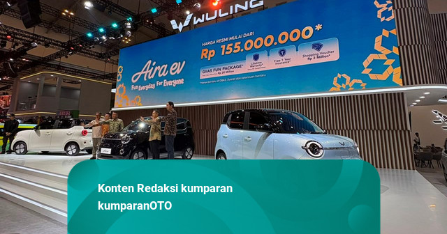 Pilihan Baru Mobil Listrik Terjangkau, Wuling Aira EV Dijual Mulai Rp155 Juta