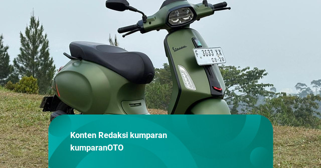Mencoba Vespa Sprint 180 Touring Jakarta-Puncak, Lebih Lincah dan Bertenaga