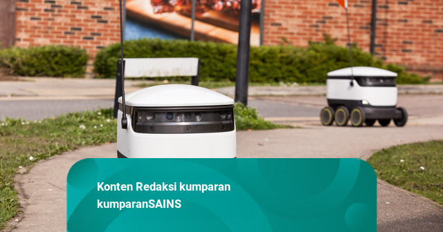 Robot Kurir Makanan AS Ini, Tabrak dan Bikin Lansia Patah Tulang Belakang